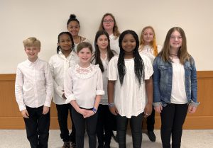 Photo of All-County Chorus group at JDMS.