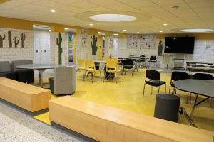 Photo of learning space at J-D Middle School. 